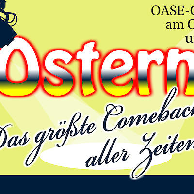 Hier gehts zum Oster-Oase-Gottesdienst auf Youtube und am Telefon