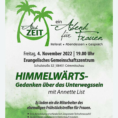 Aus "Frühstückstreffen" wurde "Auszeit"